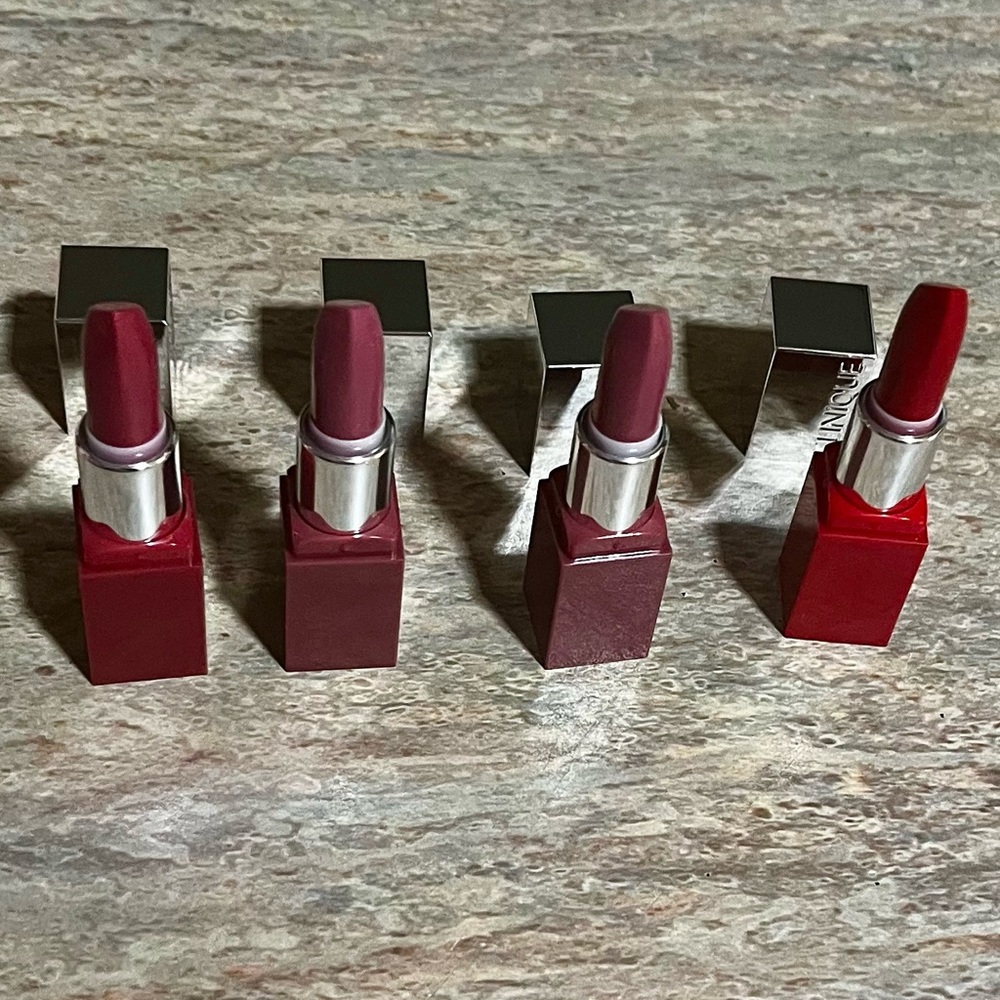New 4-Clinique pop lipstick set